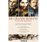 De Grands Romans En Bande Dessinée - Coffret En 3 Volumes : Le Chien De Dieu - Nez-De-Cuir - Un Roi Sans Divertissement