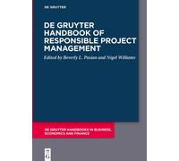 De Gruyter Handbook Of Responsible Project Management