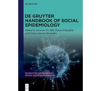 De Gruyter Handbook of Social Epidemiology