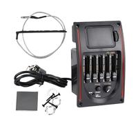 de guitare acoustique - Système de préampli acoustique de 9,6 cm | Accordeur EQ 5 bandes - piézo ABS 106 g avec contrôle du volume pour guitares folk classiques améliorant le son naturel