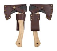 De Hache De Guerre - Boucle De Ceinture Vintage, Bouclier De Bord À La Main | Étui À Hache Rustique, Étui De Transport En Cuir Portable, Système De Transporteur Extérieur Protecteur Travailleurs