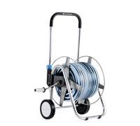 De haute qualité à roues extérieur chariot de jardin bobine arrosage panier + 50m tuyau