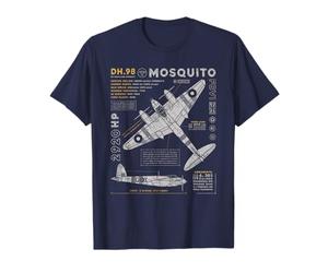 de Havilland Mosquito Fighter Bomber | British WW2 RAF DH.98 T-Shirt