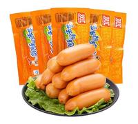 De Hot Dog Au Maïs Intestins Parfum Original Chinois Prêt à Consommer Après Ouverture Du Sachet Peut être Servi Avec Des Nouilles Instantanées Ou Du Riz Frit Sans Additifs Aliments Verts (10pcs)