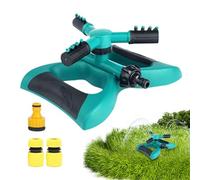 De Jardin - d'eau Rotatif À 360° Et 3 Bras | d'eau Automatique pour Jardin | Parfait pour L'entretien De La Pelouse, Parterres De Fleurs, Potagers, Serres, pour