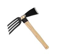De Jardin | Petit Râteau À Gazon | Et Cultivateur De Jardin, Plantation De Fleurs Et De Légumes Tout en Acier, Motoculteur Multifonctionnel pour Le Jardinage, Le Désherbage, Le Travail du So