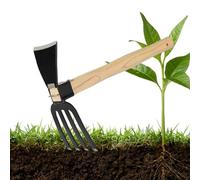 de jardin : petit râteau à gazon, outils de jardinage pour domestique, et cultivateur de jardin, petit cultivateur à main pour jardinage, désherbage, labour du sol