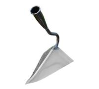 de Jardin pour désherbage | Outil Manuel pour enlever Les Mauvaises Herbes et Les excavations | Manuelle Multifonction en Triangle pour la préparation du Sol, l'entretien des parterres et du