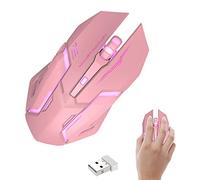 De Jeu - Poids Ultra - Lumière Avec Boutons Programmables | Réponse Rapide, Pour Joueurs Silencieux Ergonomiques Rétroéclairé RGB Microphone De Jeu USB Pour Ordinateur PC, Long D