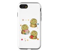 De Jolies élèves Tortues de Retour à l'école sont heureuses de Voir Ton Visage Coque pour iPhone SE (2020) / 7/8
