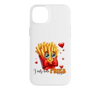De Jolies Frites, Je n'ai Que des Frites pour Vous, Love Hearts Coque pour iPhone 14 Plus