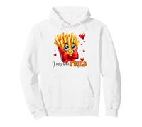 De Jolies Frites, Je n'ai Que des Frites pour Vous, Love Hearts Sweat à Capuche