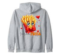 De Jolies Frites, Je n'ai Que des Frites pour Vous, Love Hearts Sweat à Capuche