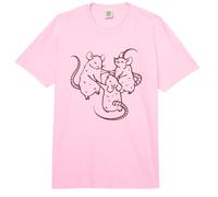 De Jolis Rats des années 90 Dansent Autour de l'an 2000 Comfort Colors Adult Heavyweight T-Shirt
