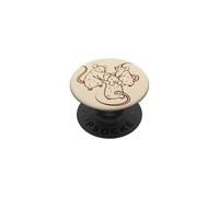 De Jolis Rats des années 90 Dansent Autour de l'an 2000 PopSockets PopGrip Adhésif