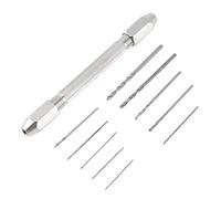 Cadeau de Juillet Double End Pin VisecsEnsemble pour Horloger Pin Vise Sculpture Réparationnat Bijoux Outil