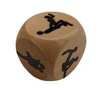 Dé kamasutra en bois - Vendu à l'unité - Jeux sexuels - Cadeau saint valentin