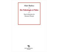 De l’idéologie à l’idée - Giovanni Minozzi - Mimesis - broché - Essai