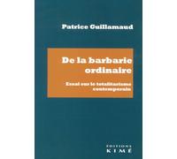 De la barbarie ordinaire
