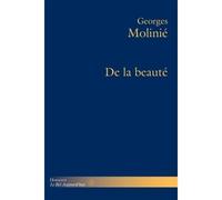 De la beauté Essai - Georges Molinié - Hermann - broché - Essai