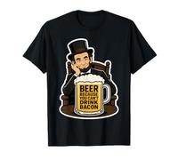 De la bière Parce Que Vous ne Pouvez Pas Boire de Bacon - T-Shirt