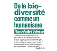 De la biodiversité comme un humanisme