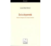 De la citoyenneté: Histoire et émergence d'un concept en mutation