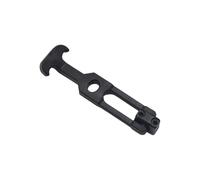 de la cloche en caoutchouc : prise de poignée en T noir, verrouillage de sécurité flexible, pince de moteur durable, soutien-gorge de service lourd, clip sécurisé multi-usage | Lock d'armoire