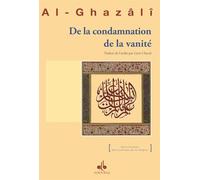 De la condamnation de la vanité