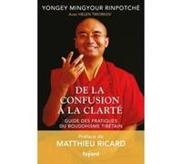 De la confusion à la clarté Yongey Mingyour Rinpotché (Auteur)