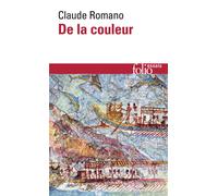 De la couleur - Claude Romano - Gallimard - Poche - Essai
