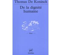 De la dignité humaine