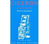 De la Divination - Cicéron - Belles Lettres - Livre