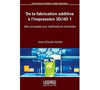De la fabrication additive à l’impression 3D/4D 1