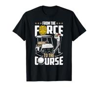 De la Force au Parcours - Officier de Police à la Retraite T-Shirt
