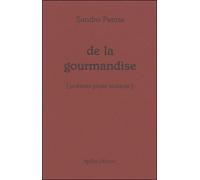 De la gourmandise - Sandro Penna - Ypsilon - broché - Poésie