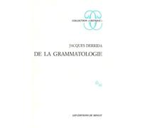 De La Grammatologie