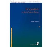 De la juridicité Bertrand Mazabraud (Auteur)