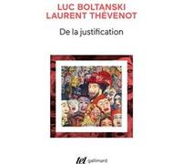 De la justification: Les économies de la grandeur