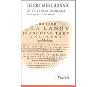 De la langue française : Essai sur une clarté obscure