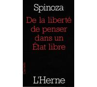DE LA LIBERTE DE PENSER DANS UN ETAT LIBRE
