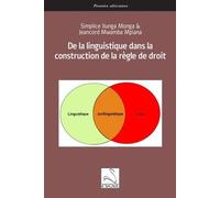 De La Linguistique Dans La Construction De La Règle De Droit