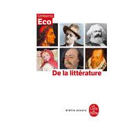 De la littérature - Umberto Eco - Lgf - Poche - Essai