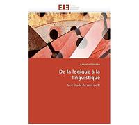 De La Logique À La Linguistique