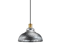 de la lumière Murale, de Style Industriel rétro, Abat-Jour à Lampe à Lampe suscitée en métal Semi-Circulaire, Pendentif de Plafond de piédestal, Barre de Salon de Salon des lumières (e)