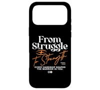 De la Lutte à la Force - Typographie Urbaine et Streetwear Coque pour iPhone 17 Pro Max