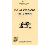 De la manière de chier: Dissertation sur un ancien usage lue dans l'Académie de Troyes le 28 mai 174