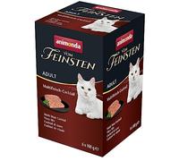 de la Meilleure Nourriture Humide pour Chat avec Cocktail Multi-Viande (6 x 100 g), Nourriture Humide pour Chat sans céréales et Sucre d'animonda, avec ingrédients Frais et charnels