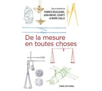 De la mesure en toutes choses - Fabrice Boudjaaba - Cnrs Eds - broché - Essai