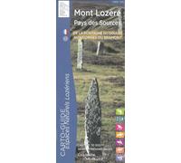 De la montagne du goulet aux gorges du bramont - mont lozere pays des s - Mont Lozère, Pays des Sources, Echelle 1 : 30 000 - Collectif - Comite Depart.tourisme Du Gard - Atlas / carte